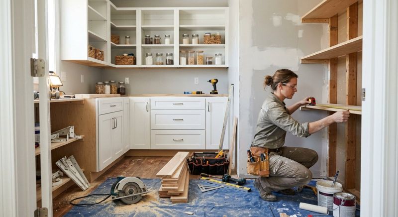 Butlers Pantry Installation in Winston Salem, NC