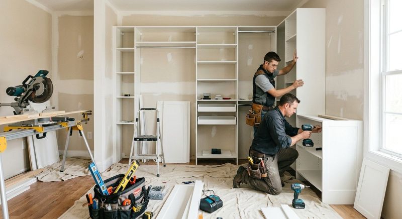 Closet Shelving Installation in Annapolis, MD