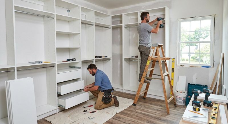 Closet Shelving Installation in Winston Salem, NC