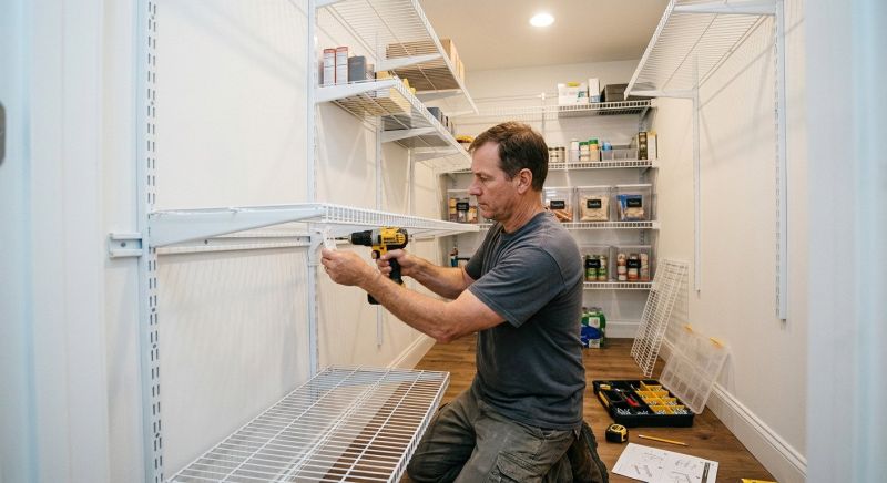 Shelving System Installation in Winston Salem, NC